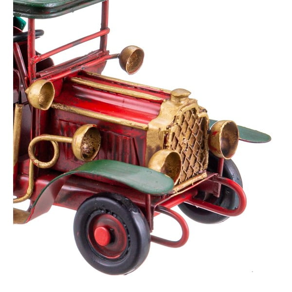 Iš metalo kalėdinė statulėlė (aukštis 8 cm) Vintage Car – Casa Selección-image-1