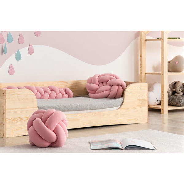 Rožinė medvilninė pagalvė 3in1 Adeko