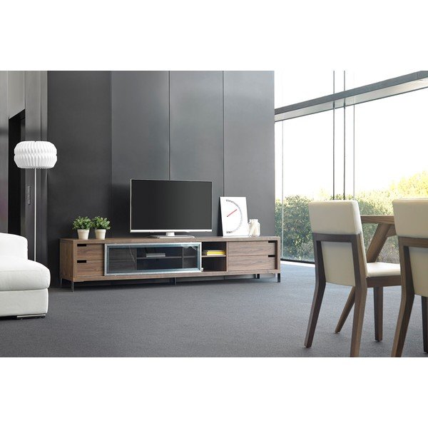 Televizoriaus spintelė Ángel Cerdá Walnut Display-image-2