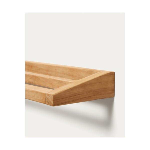 Natūralios spalvos iš medienos rankšluosčio laikiklis Vedel – Kave Home-image-3