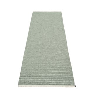 Šviesiai žalios spalvos lauko kilimas 70x200 cm Mono Sage Army – Pappelina