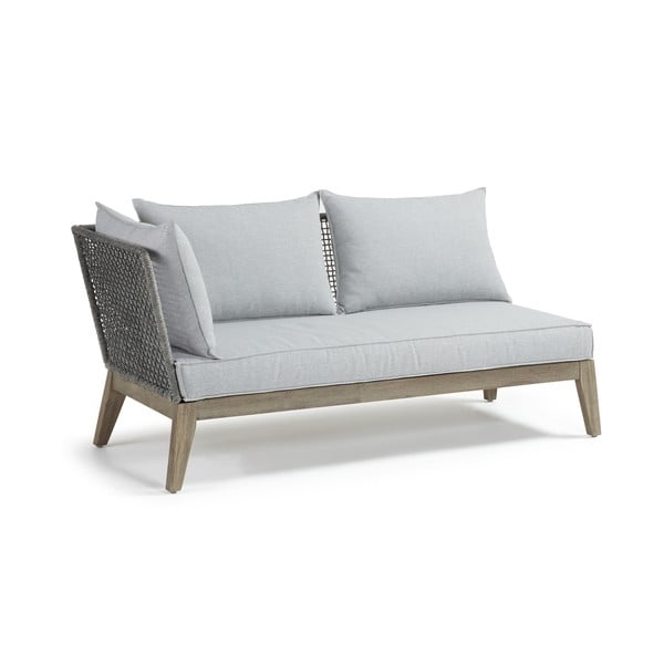 Šviesiai pilka dvivietė sofa "La Forma Relax