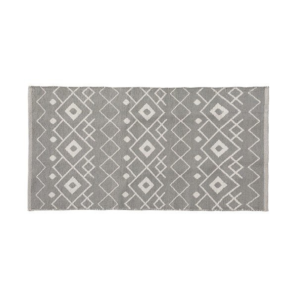 Pilkas kilimas La Forma Addison, 70 x 150 cm