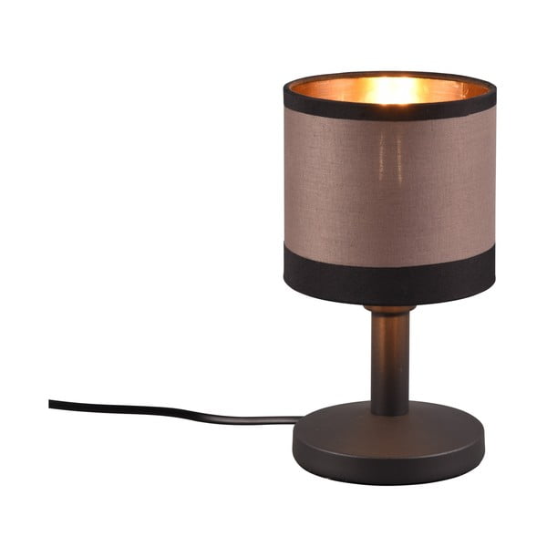 Stalinis šviestuvas juodos spalvos/rudos spalvos (aukštis 22 cm) Davos – Reality-image-1