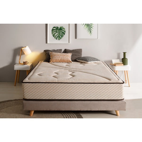 Kietas/vidutinio kietumo putų apverčiamas/su termo regulacija čiužinys 120x200 cm Tempus Gold – Moonia-image-4