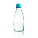 Šviesiai mėlynas stiklinis buteliukas ReTap, 800 ml