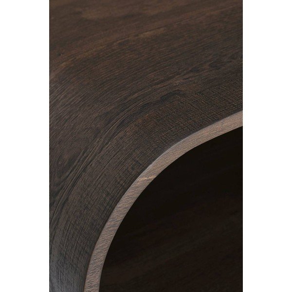 Rudos spalvos iš MDF plokštės sieninė lentyna 60 cm Positano – Ellos Home-image-3