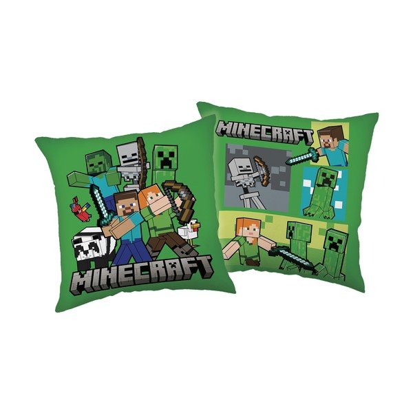 Vaikiška pagalvė ø 40 cm Minecraft "Life" – Jerry Fabrics