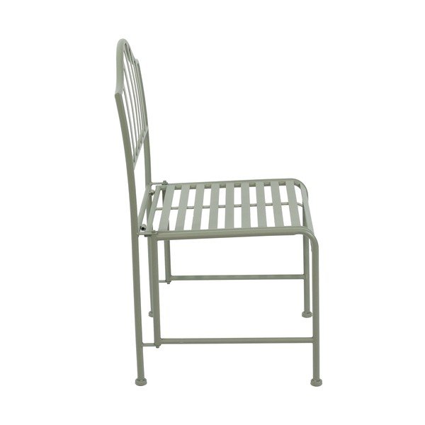 Žalios spalvos metalinė sodo kėdė – Esschert Design-image-3