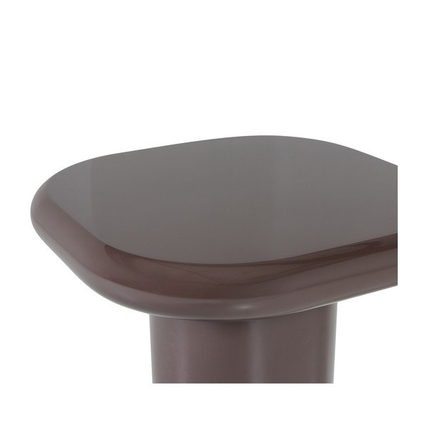 Blizgus šoninis stalas 50x50 cm Zava – WOOOD-image-3