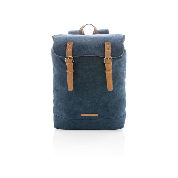 Mėlyna drobės nešiojamojo kompiuterio kuprinė 15,6'' XD Design Collection , 19 l-image-1