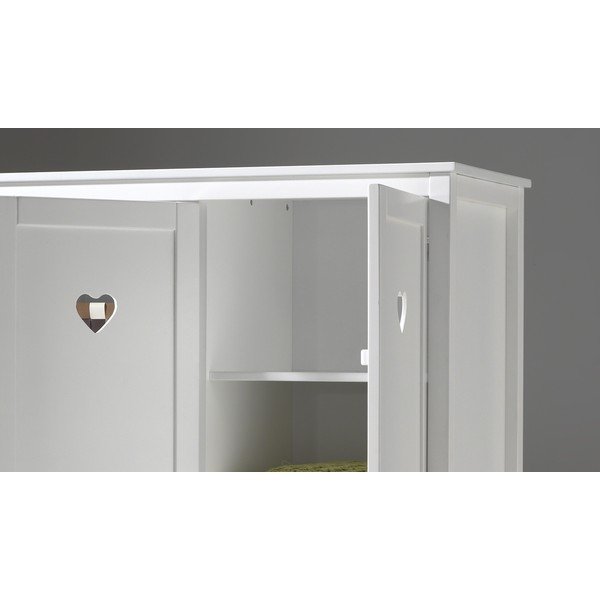 Baltos spalvos papildomos lentynos 2 vnt. Amori – Vipack