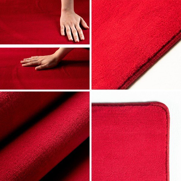 Skalbiamas raudonos spalvos kilimas 120x170 cm Sky – Ayyildiz Carpets-image-3