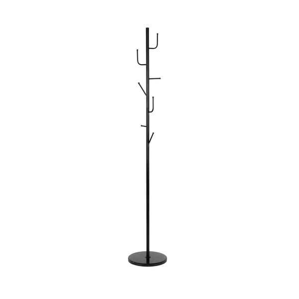 Juodos spalvos iš metalo palto stovas ø 29x170 cm Twiggy – White Label