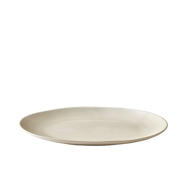 Baltos spalvos iš akmens masės lėkštė Gastro  – Bitz-image-1