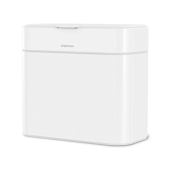 Maisto atliekų šiukšliadėžė baltos spalvos 4 l – simplehuman