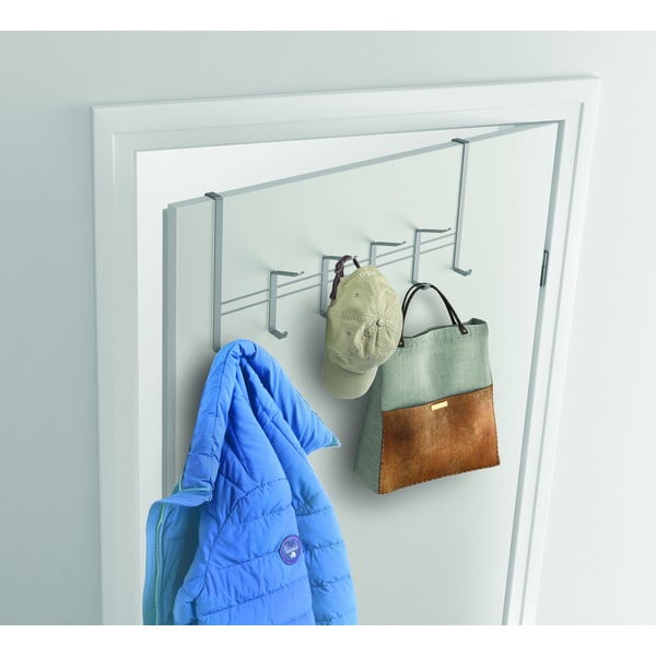 45 cm sidabrinė metalinė durų pakaba - Metaltex-image-1