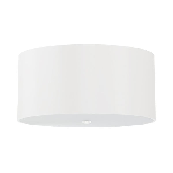 Baltas lubinis šviestuvas su stikliniu gaubtu ø 50 cm Volta - Nice Lamps
