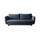 Mėlynos spalvos iš šenilinio audinio sulankstoma/su sandėliavimo vieta sofa 236 cm Silva – ELTAP