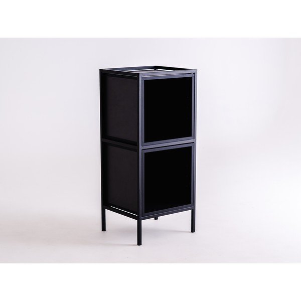 Juoda knygų spinta 45x102 cm Skap - CustomForm-image-3