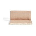 Rausvos spalvos iš muslino vaikiškas pledas 130x170 cm Nafine – Kave Home