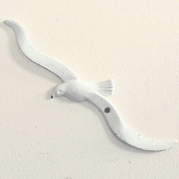 Balta sienų dekoracija Dakls Seagull Ticklish