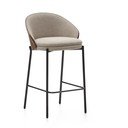 Rudos spalvos/smėlio spalvos baro taburetė (sėdynės aukštis 65 cm) Eamy – Kave Home