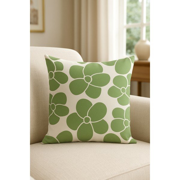 Dekoratyvinis pagalvės užvalkalas 43x43 cm Green Meadow – Mila Home-image-3