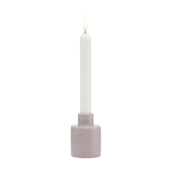 Akmens masės žvakidė A Simple Mess Orgon Lilac Ash, ⌀ 6,5 cm