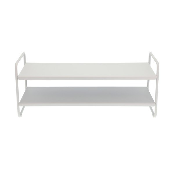 Šviesiai pilkos spalvos iš plieno batų lentyna 33x33x80 cm A-Shoe – Zone