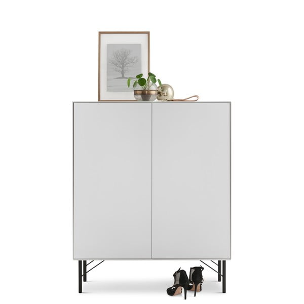 Balta-juoda aukšta komoda 91x111 cm Edge by Hammel - Hammel Furniture-image-1