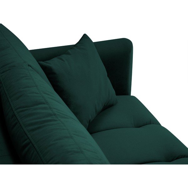 Tamsiai žalia aksominė sofa Interieurs 86 Octave-image-1