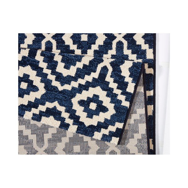 Mėlynas kilimas Mėtų kilimai Diamond Ornamental, 80 x 150 cm-image-2
