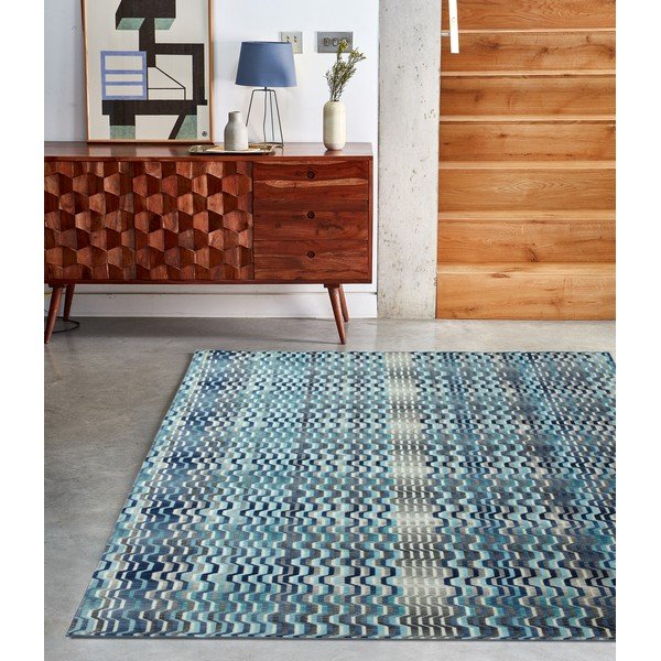 Mėlynas kilimas Asiatic Carpets Wave, 160 x 230 cm-image-3