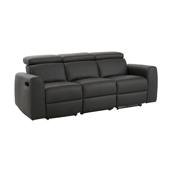 Iš dirbtinės odos sofa rudos spalvos 216 cm Capena – Støraa