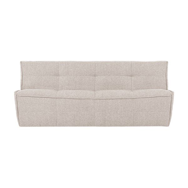 Smėlio spalvos sofa iš boucle 204 cm Cluster – vtwonen