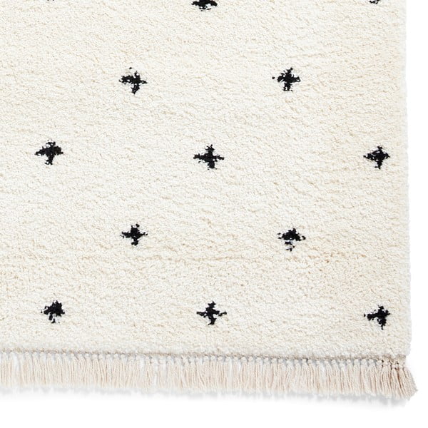 Juodai baltas kilimas Think Rugs Boho Dots, 120 x 170 cm-image-4
