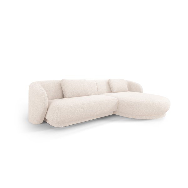 Kampinė sofa kreminės spalvos Camden – Cosmopolitan Design-image-2