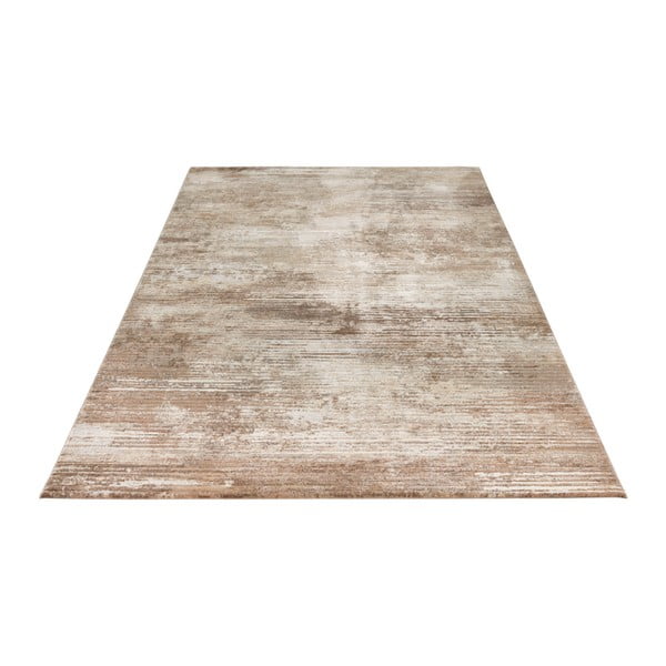 Rudos ir kreminės spalvos kilimas "Elle Decoration Arty Trappes", 160 x 230 cm-image-3