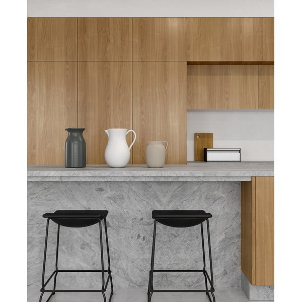 Iš keramikos rankų darbo vaza baltos spalvos (aukštis 30 cm) Bia – Artevasi-image-2