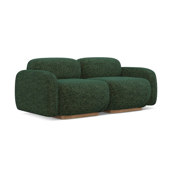 Tamsiai žalios spalvos sofa 190 cm Ailani – Makamii-image-3