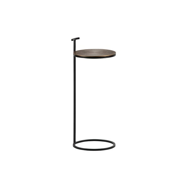 Šoninis stalas iš metalo apvalios formos šoninis stalas 26x26 cm Position – BePureHome