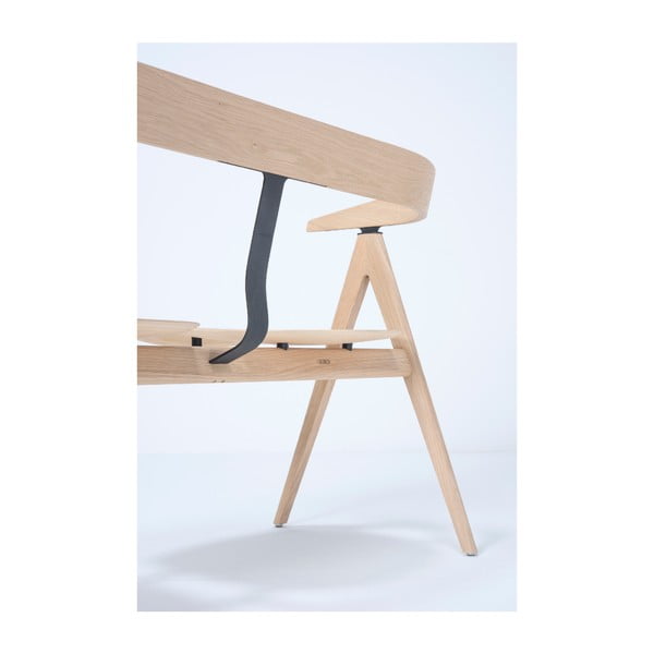 Natūralaus ąžuolo suolas Gazzda Ava-image-1