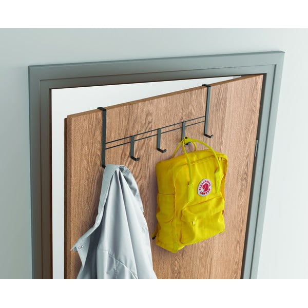 Juoda metalinė durų pakaba 38 cm Lava - Metaltex-image-1