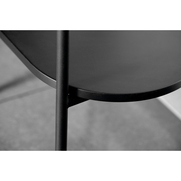 Iš metalo laikiklis kriauklei juodos spalvos 40x82 cm Puno – Sapho-image-2