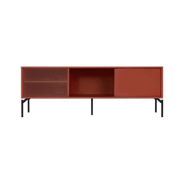 Terakotos spalvos TV spintelė 160x60x42 cm Met – noo.ma-image-2
