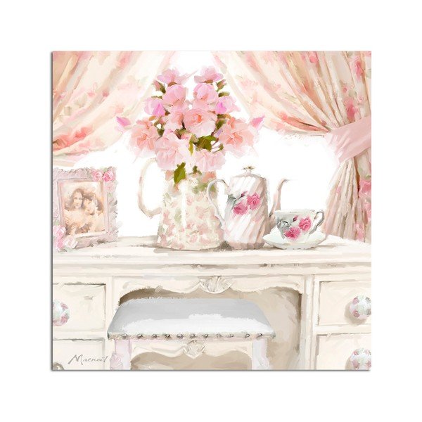 Vaizdas Styler drobė Watershabby Pink, 32 x 32 cm-image-1