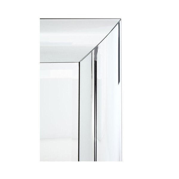 Sieninis veidrodis su sidabro spalvos rėmu "Premier Housewares Wangari", aukštis 119 cm-image-3