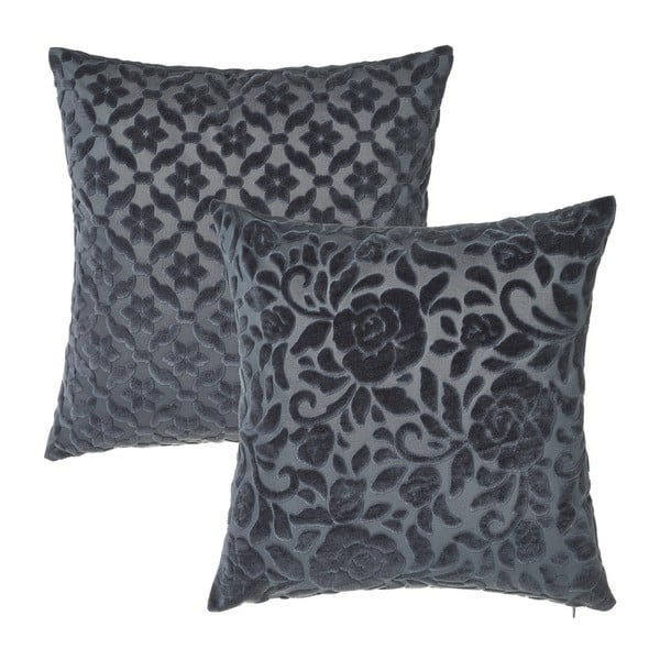 Iš velveto dekoratyvinės pagalvėlės 2 vnt. 45x45 cm Harmony – Casa Selección