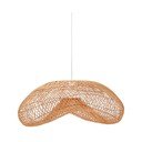 Natūralios spalvos iš rotango šviestuvo gaubtas 58x85 cm Isora – Kave Home